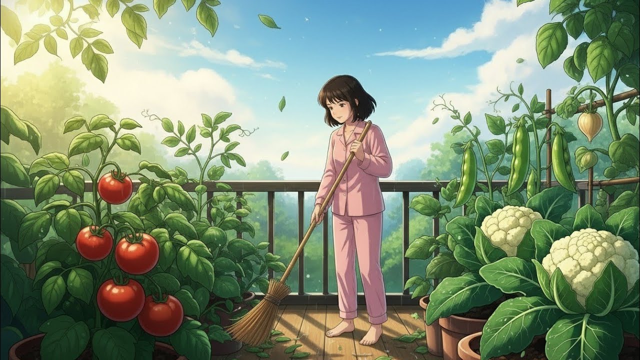 Finding Peace in a Ghibli Night & Daily Routine | Gibli-Style Video 