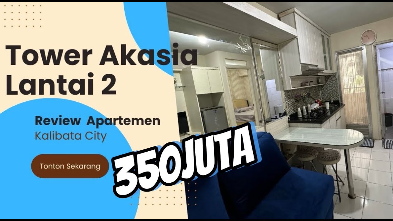 Review Apartemen Kalibata City Tower Akasia Fullfurnish #apartemenkalibata #kalibatacity