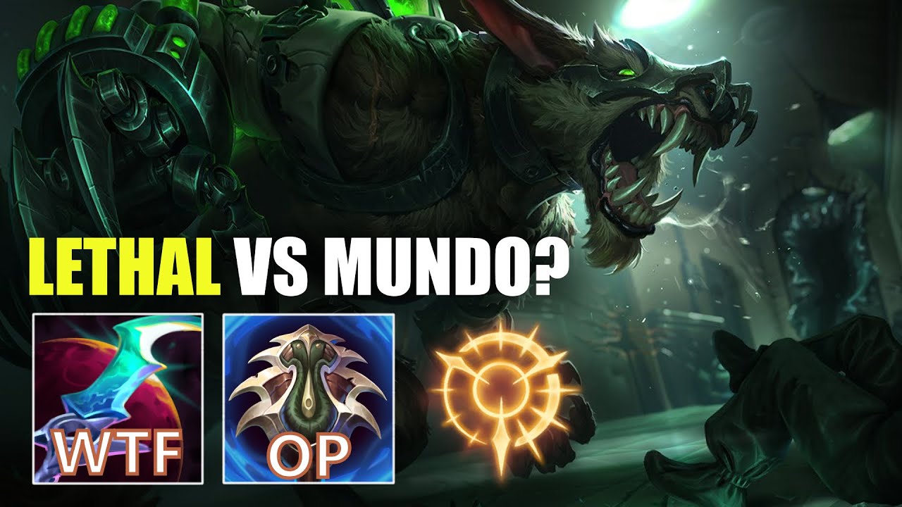 WARWICK LETHA VS MUNDO FULL TANK ??