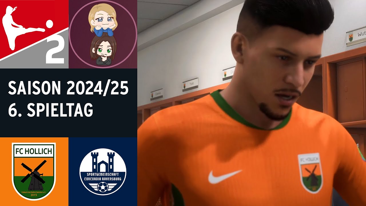FC Hollich - SG Concordia Ravensburg | 6. Spieltag | 2. YouTube Bundesliga 2024/25