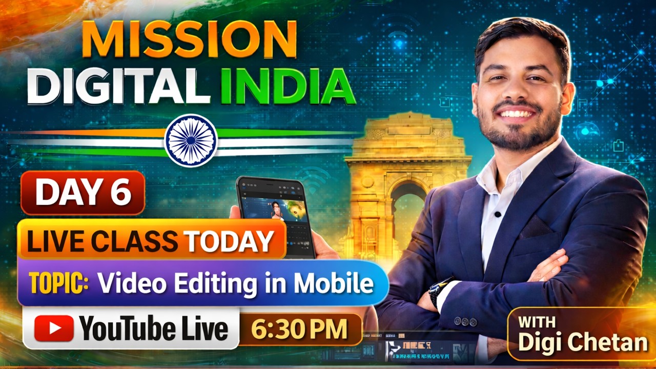 Day -6 Video Editing In Mobile | Video Editing 2026