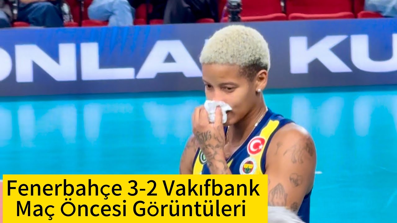 💛🐥Fenerbahçe 3-2 Vakıfbank | Isınma Görüntüleri #fenerbahçe #vakıfbank #melissavargas #volleyball