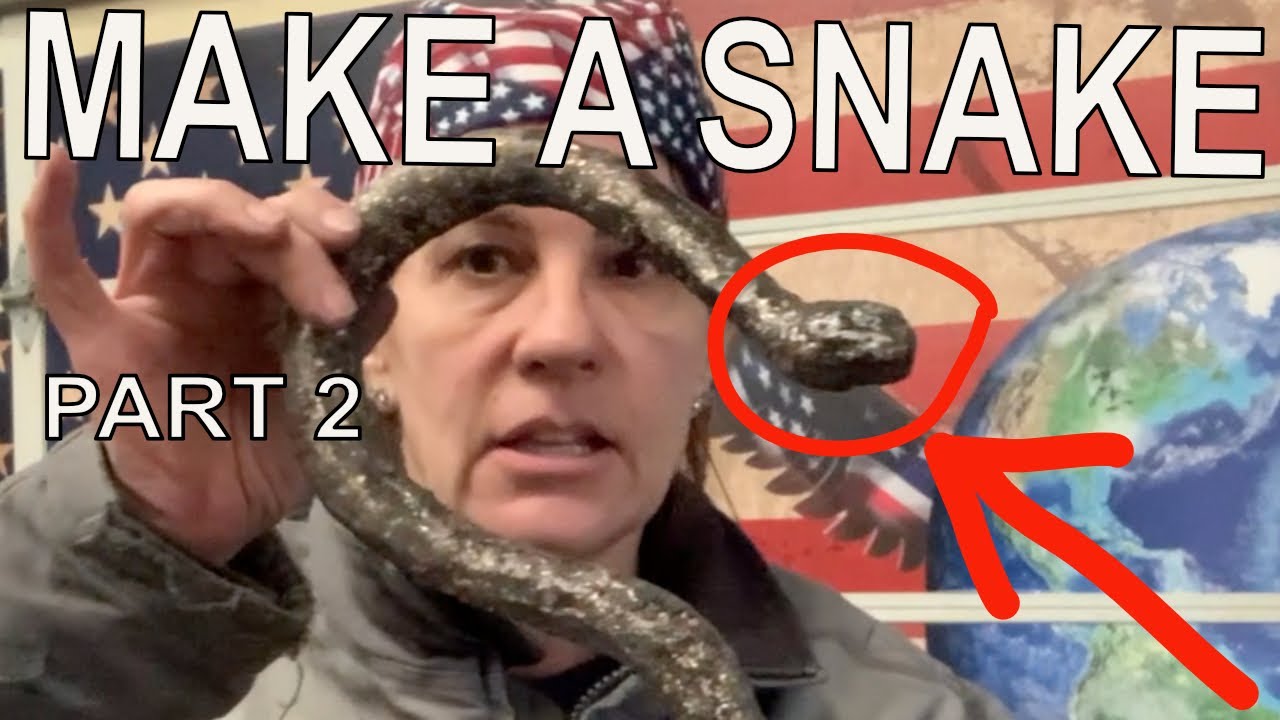 How To Make a Metal Snake, Fun Art Project, Bronze and Stainless, part2  [Looking Into The Light132]