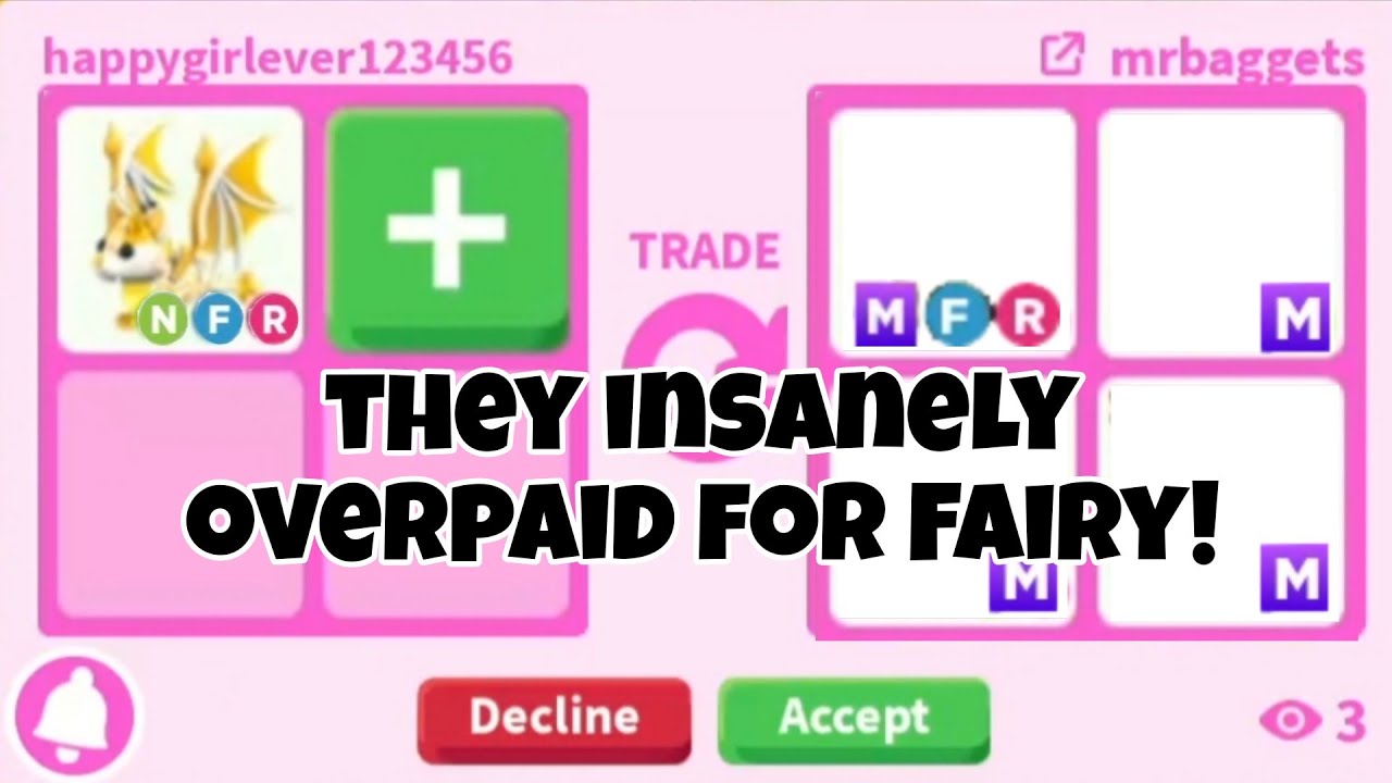 😱😛No Way! They INSANELY OVERPAID For NEON FAIRY BAT DRAGON In Adopt Me! INSANE WIN FOR VALUE BUT..😱🤔