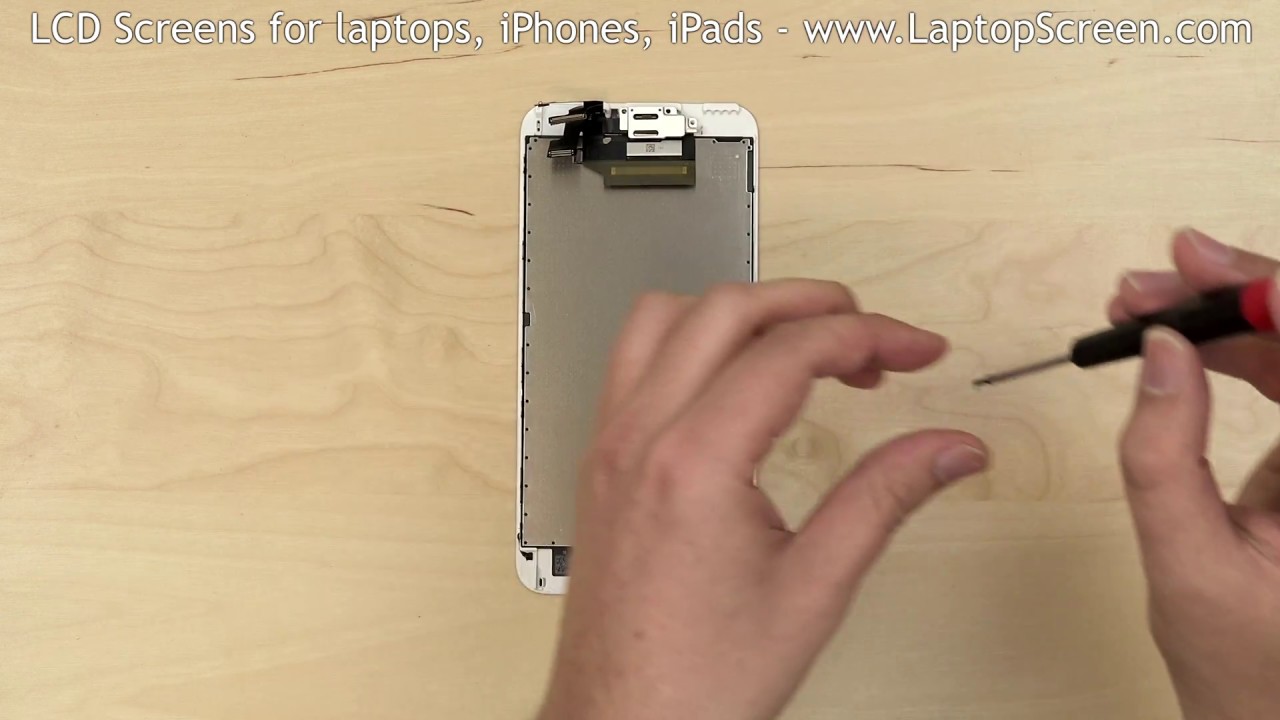 Инструкции по замене экрана iPhone 6S Plus / переустановке стекла дигитайзера и ЖК-дисплея
