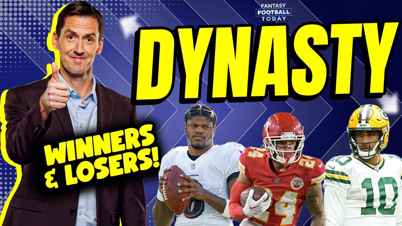 Offseason Risers & Fallers: Jordan Love, D'Andre Swift, & More! (Fantasy Football Today Dynasty)