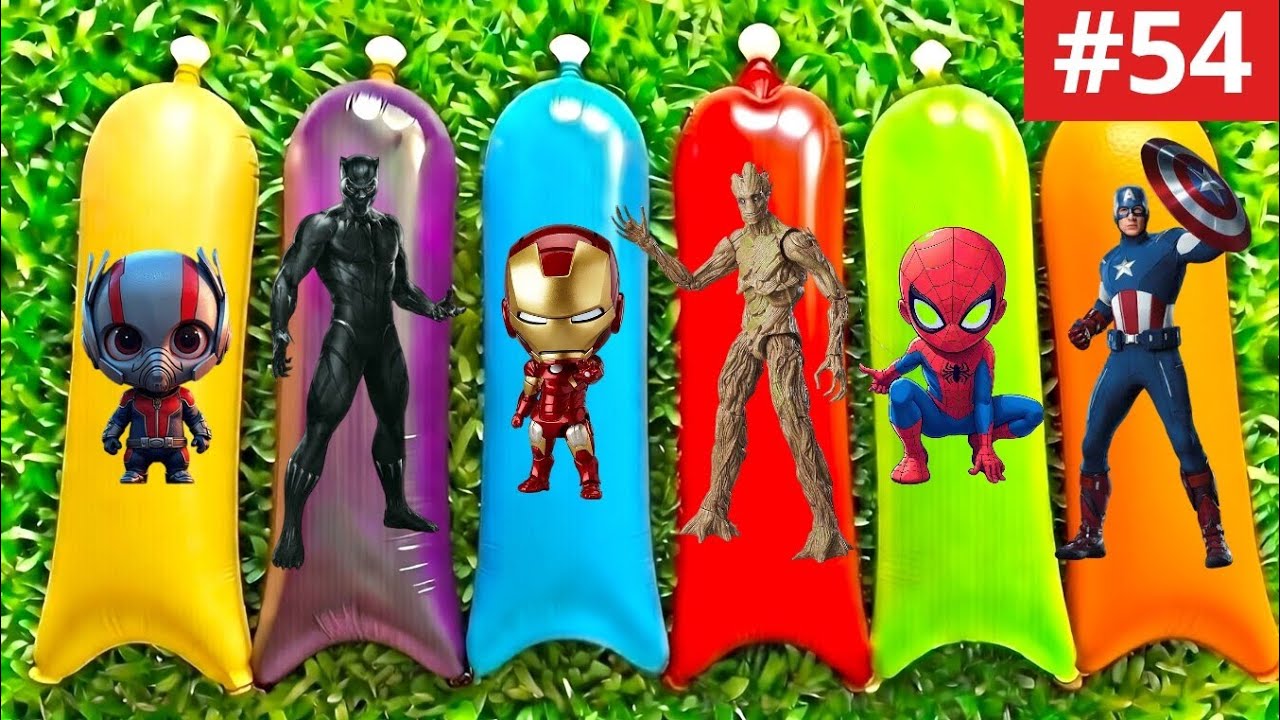#54 MISSION AVENGERS SUPERHERO MARVEL (SPIDER-MAN, HULK, CAPTAIN AMERICA, ANTMAN, IRON MAN, VENOM)
