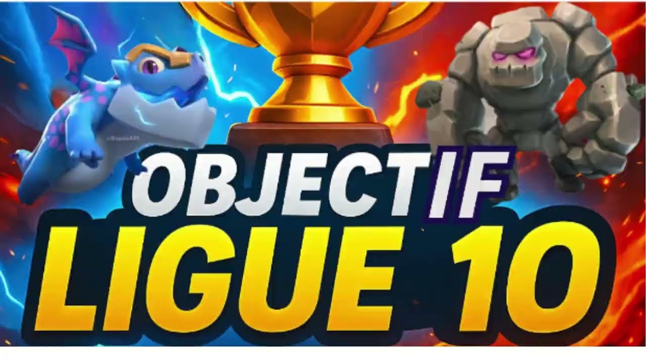 Le deck Golem le plus constant pour monter Ligue 10 – Clash Royale 2025