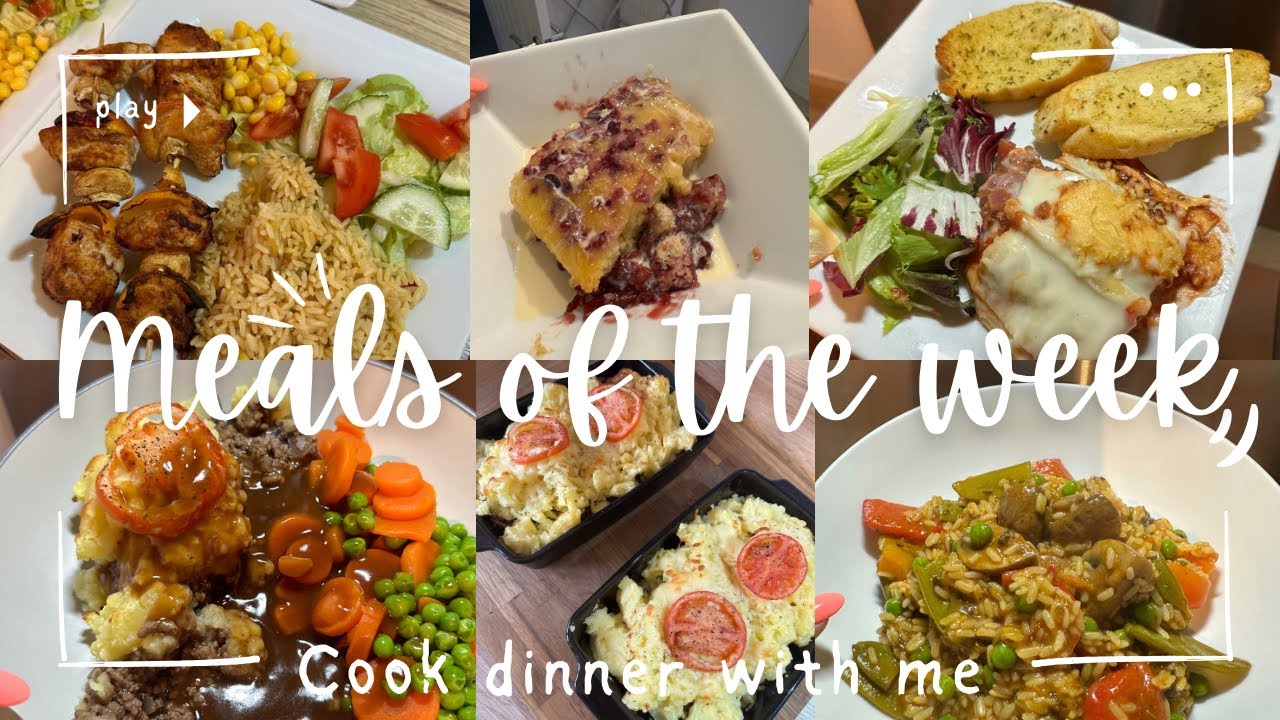 MEALS OF THE WEEK - Simple & Family Friendly! April 2024