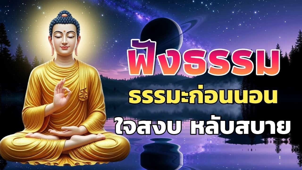 ธรรมะ ก่อน นอน 🌙 ฟังยาวๆ สงบใจ หลับลึก ปล่อยวางความคิด  เส้นทางธรรม