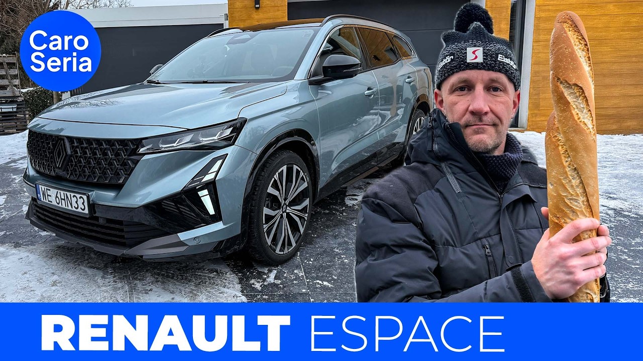 Renault Espace, czyli czerstwa bagieta! (TEST PL/ENG 4K) | CaroSeria