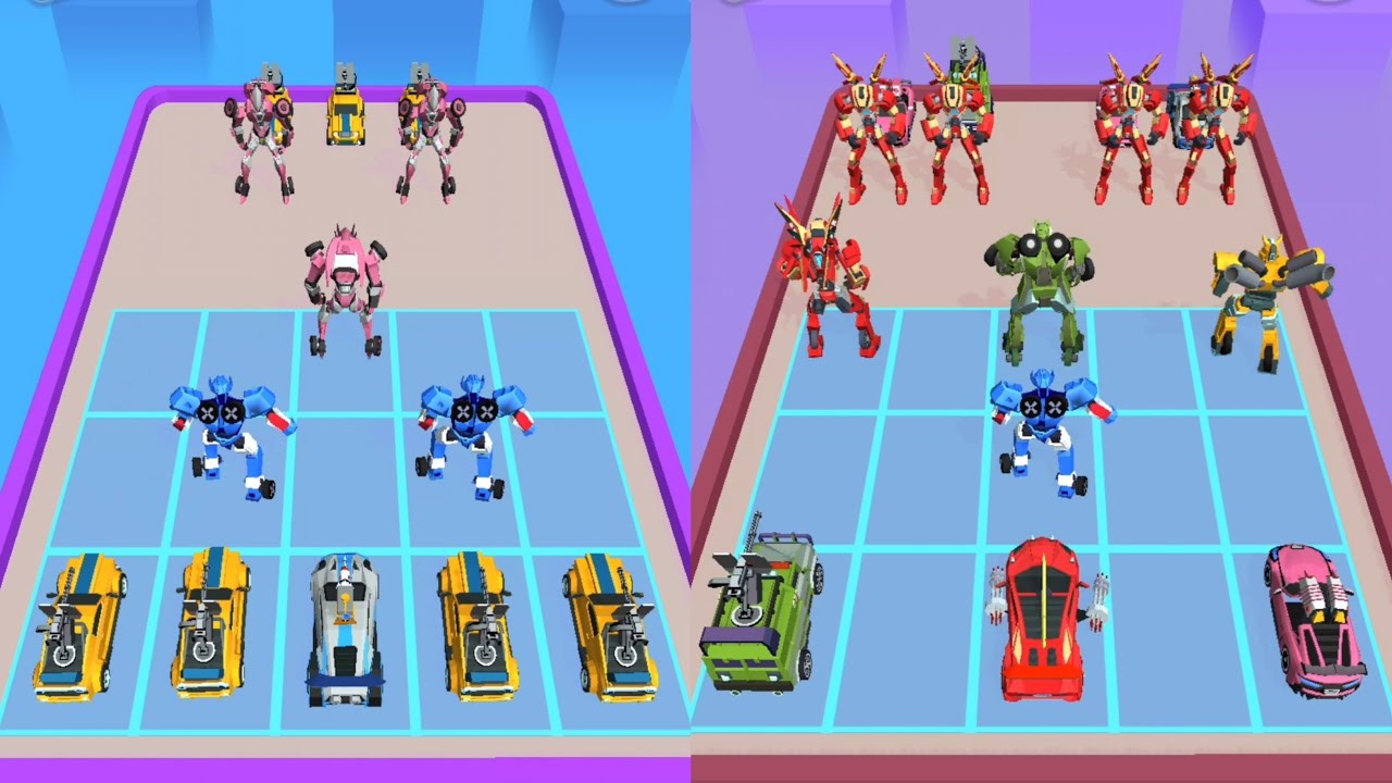 Merge Robo Battle 🔥 Ultimate Robot Fusion Gameplay Merge Robo 3D ⚙️ Crazy Robot Upgrade & Boss Fight