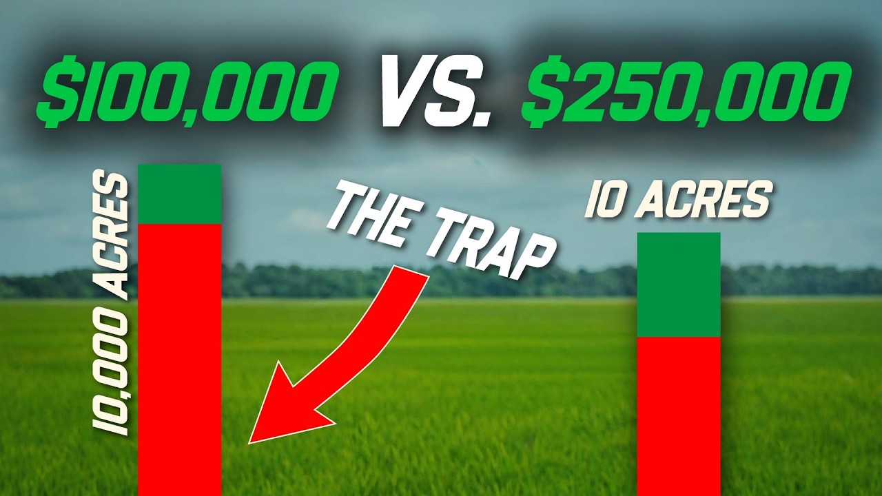 10 акров лучше, чем 10 000?