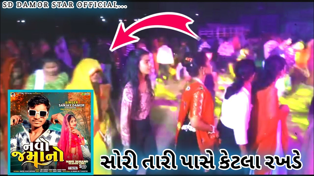 નવો જમાનો સોંગ | સિંગર સંજય ડામોર | Navo jamano | new Gujarati Aadivasi Timli dance video 2023 |