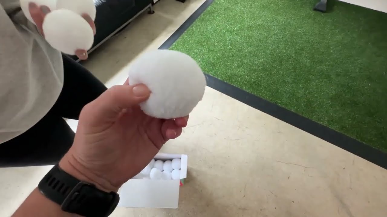 50 PK Fake Snowballs for Kids ! Indoor Snowball Fight Set Review