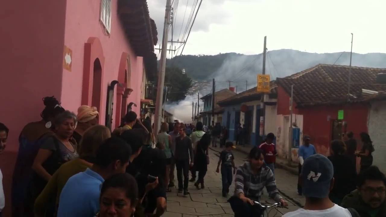 Fiesta en Barrio de Mexicanos, San Cristóbal de Las Casas-Chiapas