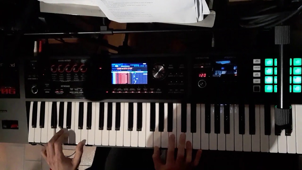 Studio Set on Roland FA06 for 