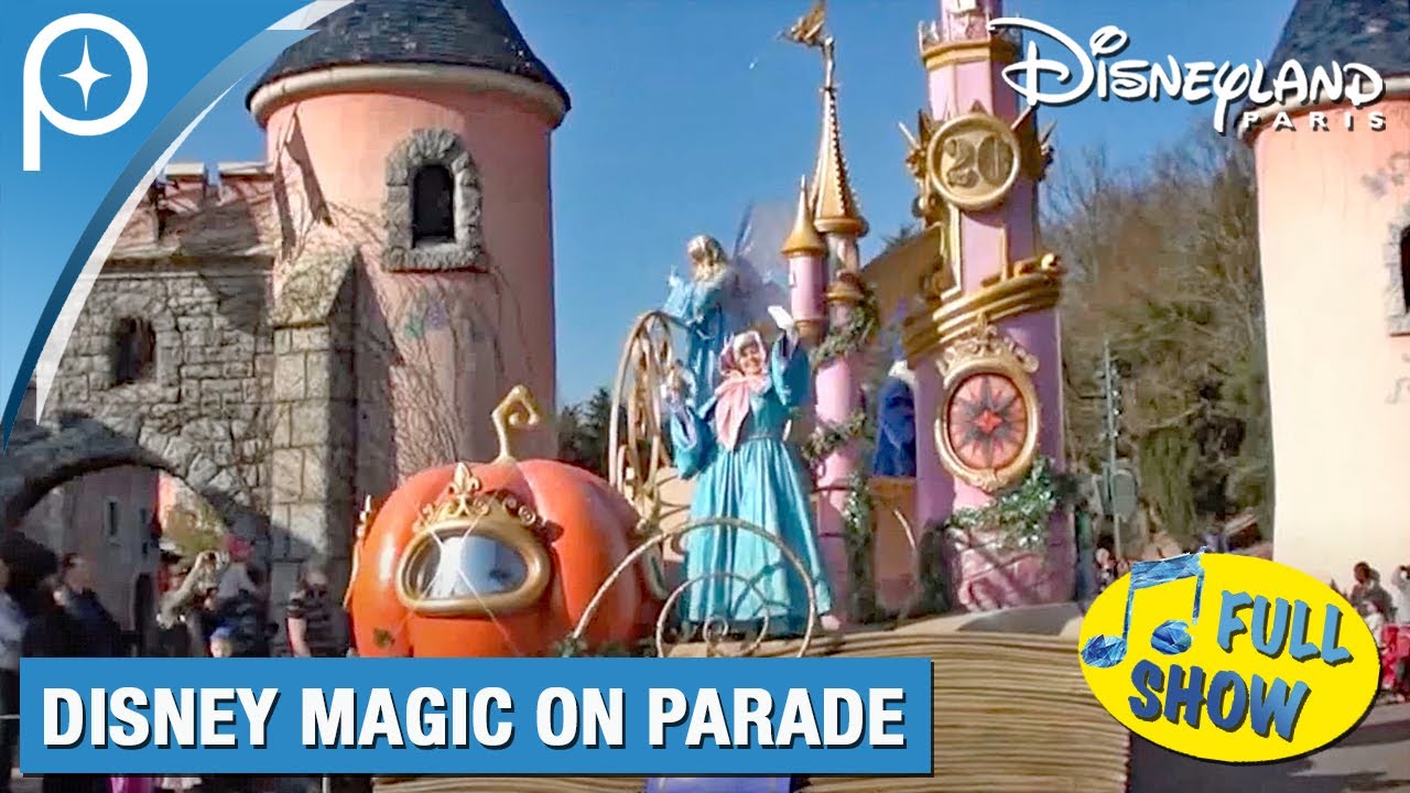 FULL PARADE Disney Magic On Parade - Disneyland Paris 20th Anniversary 2012