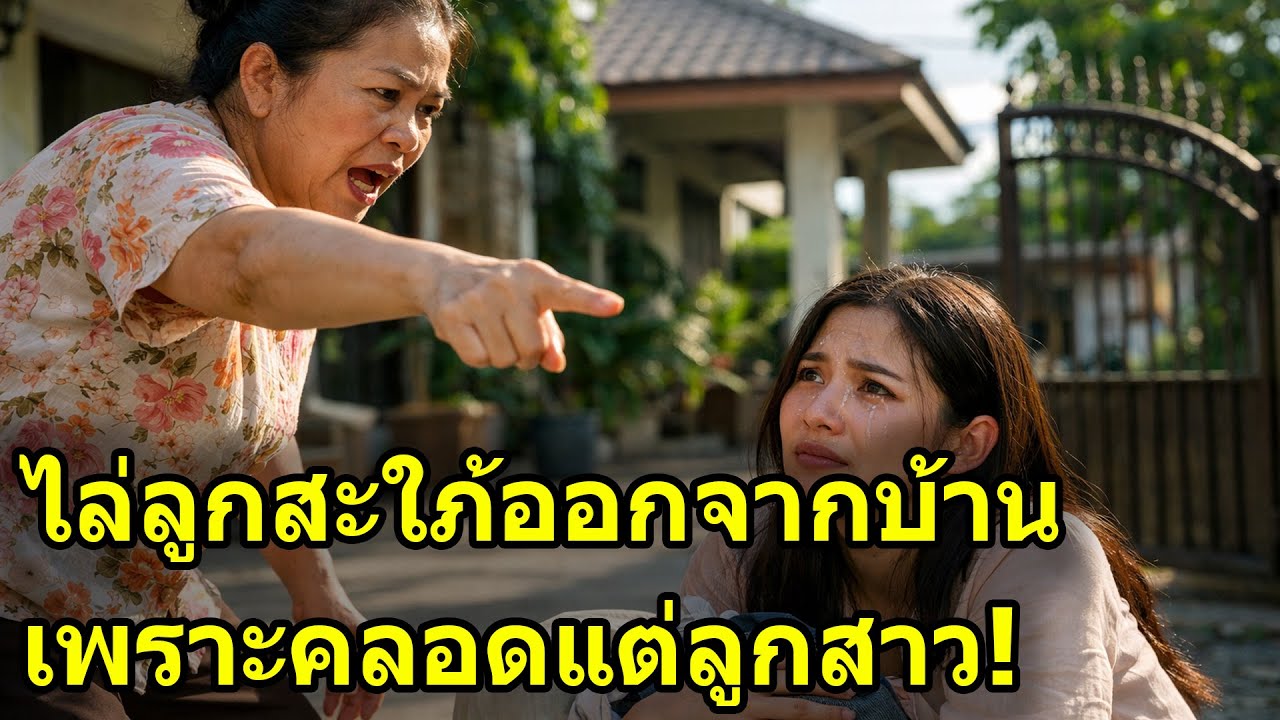 แม่ผัวใจยักษ์ไล่สะใภ้หนี แต่พอเจอ 