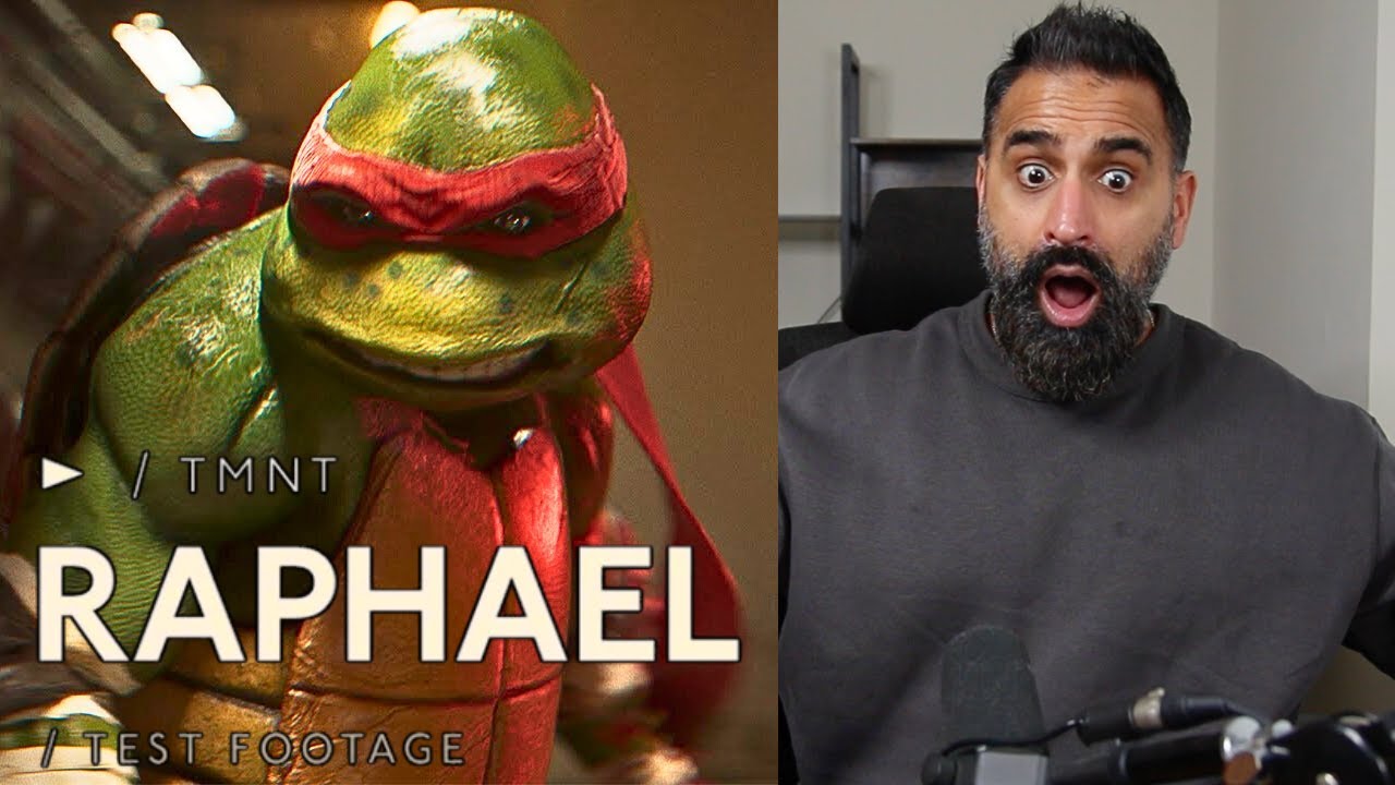 TMNT: Рафаэль – Реакция на тестовые кадры | Концепт Темных Черепашек-ниндзя