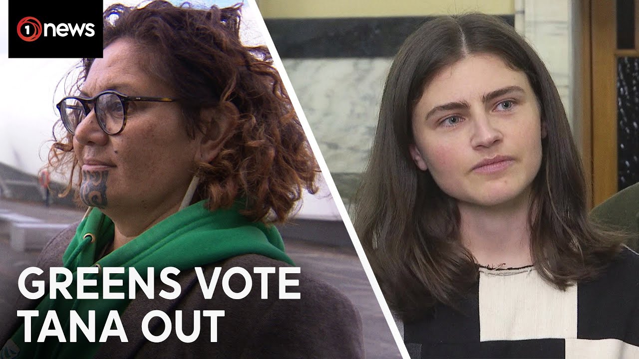 Green Party votes to remove Darleen Tana from Parliament | 1News on TVNZ+