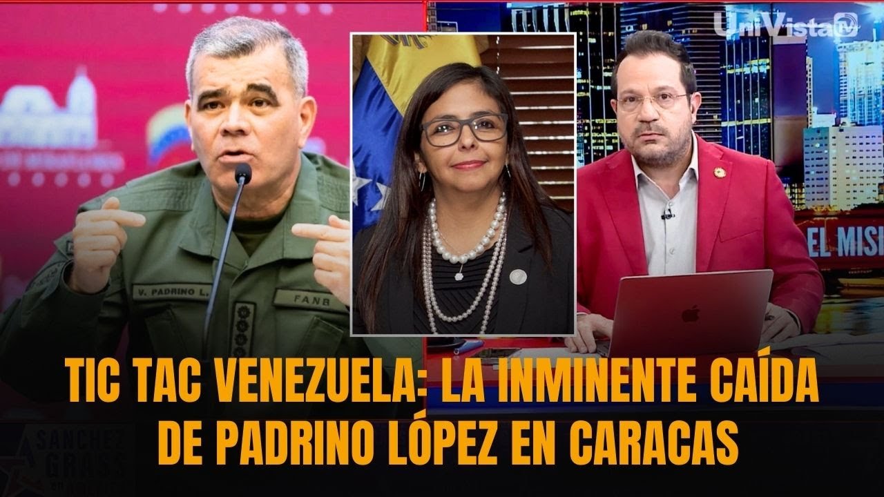 TIC TAC VENEZUELA: LA INMINENTE CAÍDA DE PADRINO LÓPEZ EN CARACAS | Sánchez Grass en America