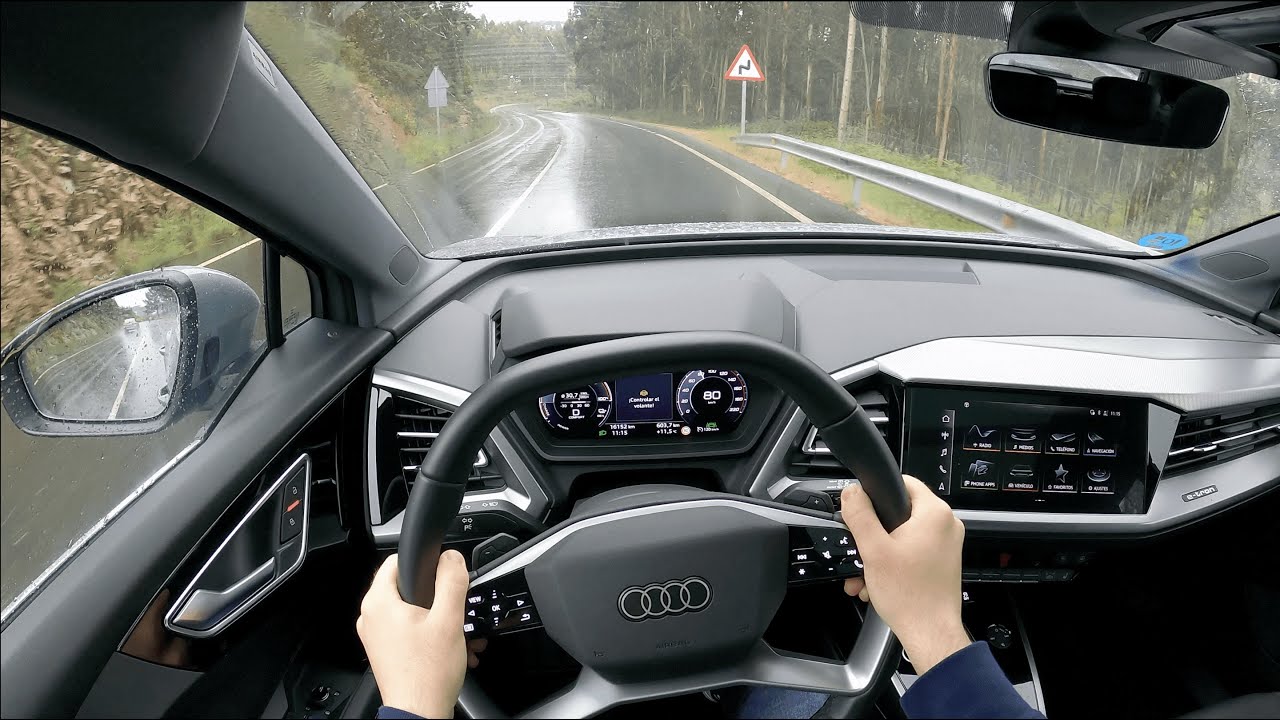 Audi Q4 40 e-tron (2022) POV Test Drive