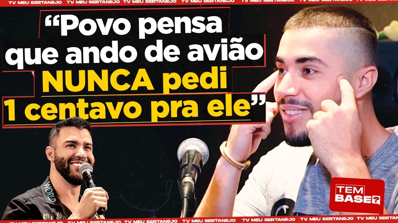Já foi CRITICADO por ser SOBRINHO do GUSTTAVO LIMA? | Cortes do Tem Base