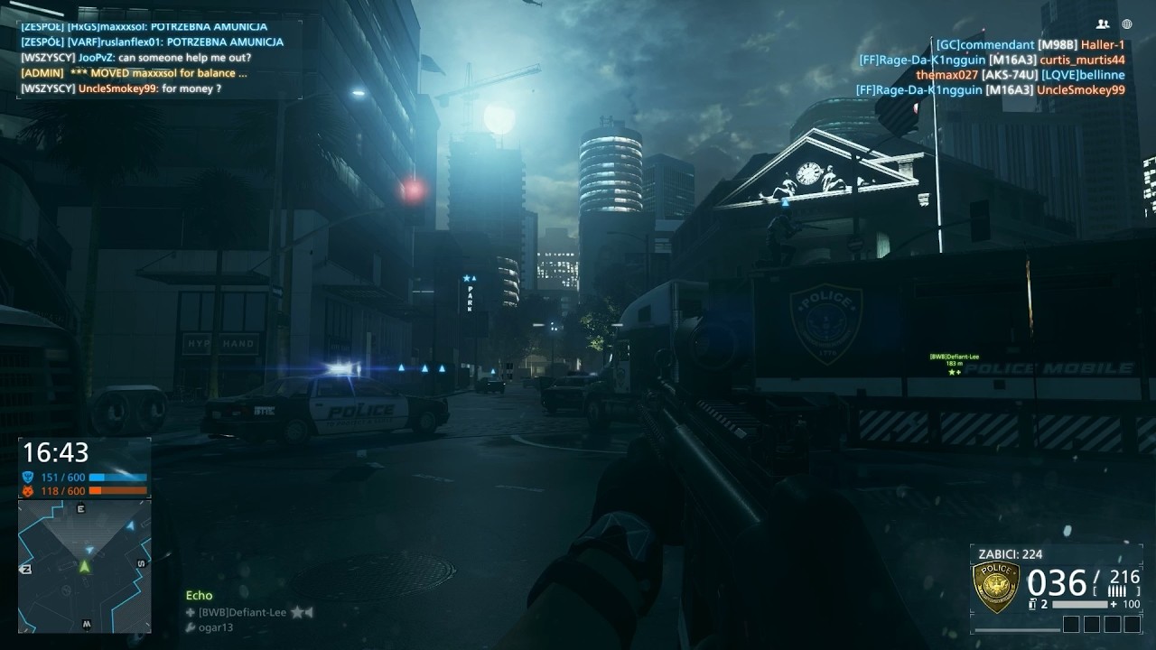 Battlefield Hardline NIGHT JOB - Team Deathmatch