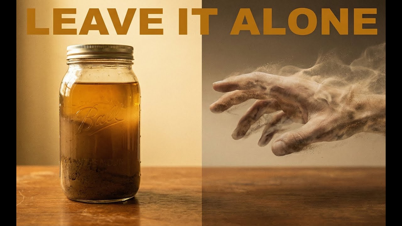 Muddy Water is Best Cleared by Leaving It Alone