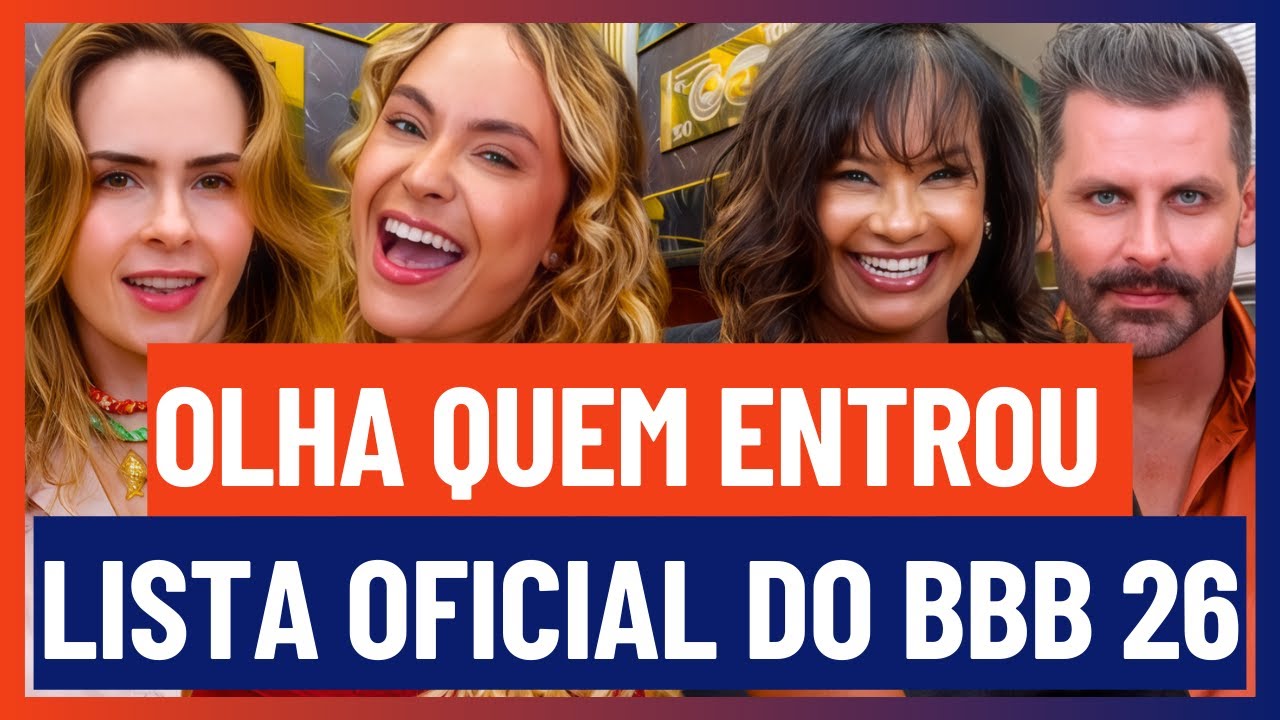 🔵 OLHA QUEM VOLTOU! VEJA A LISTA DE VETERANOS E CAMAROTES DO BBB 26