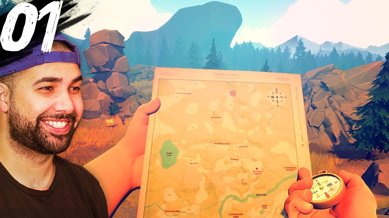 ALONE IN THE FOREST | Firewatch - Part 1