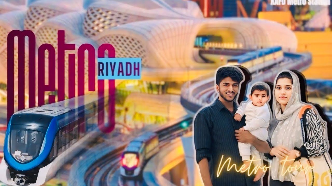 A DAY ON RIYADH METRO | CITY TRAVEL VLOG #riyadhmetro #metro #riyadh #riyadhseason 