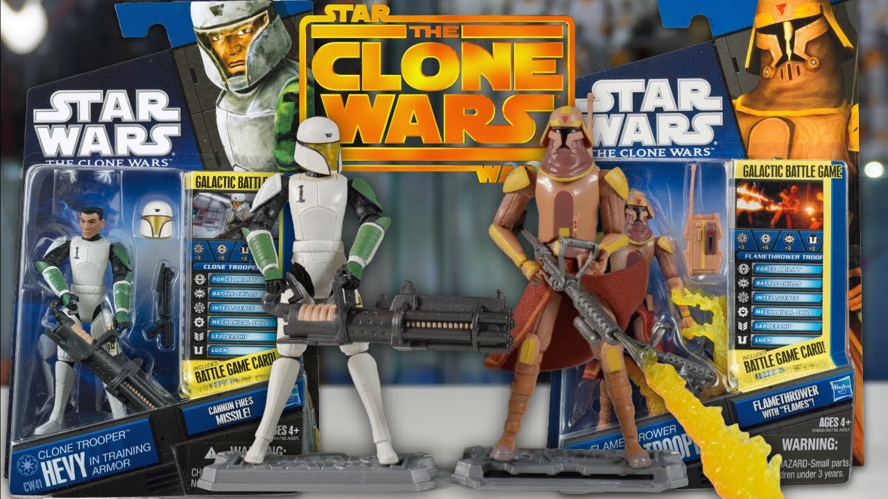 Star Wars The Clone Wars Action Figures Were PEAK!