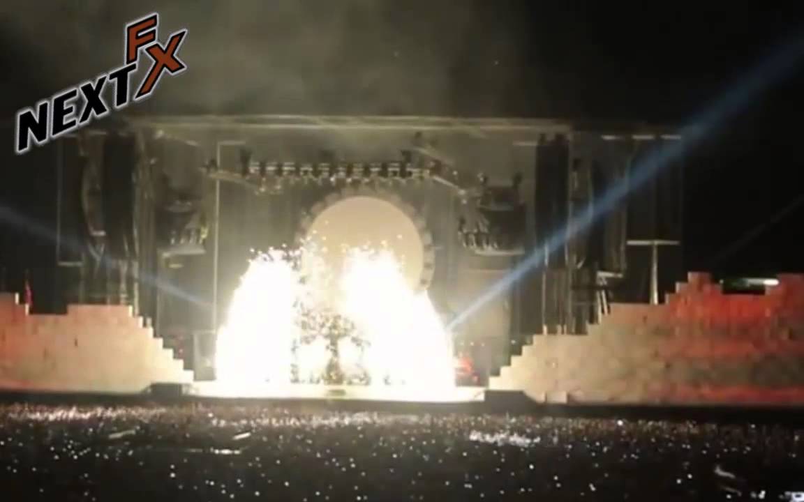 Next FX Stage Pyrotechnics trailer