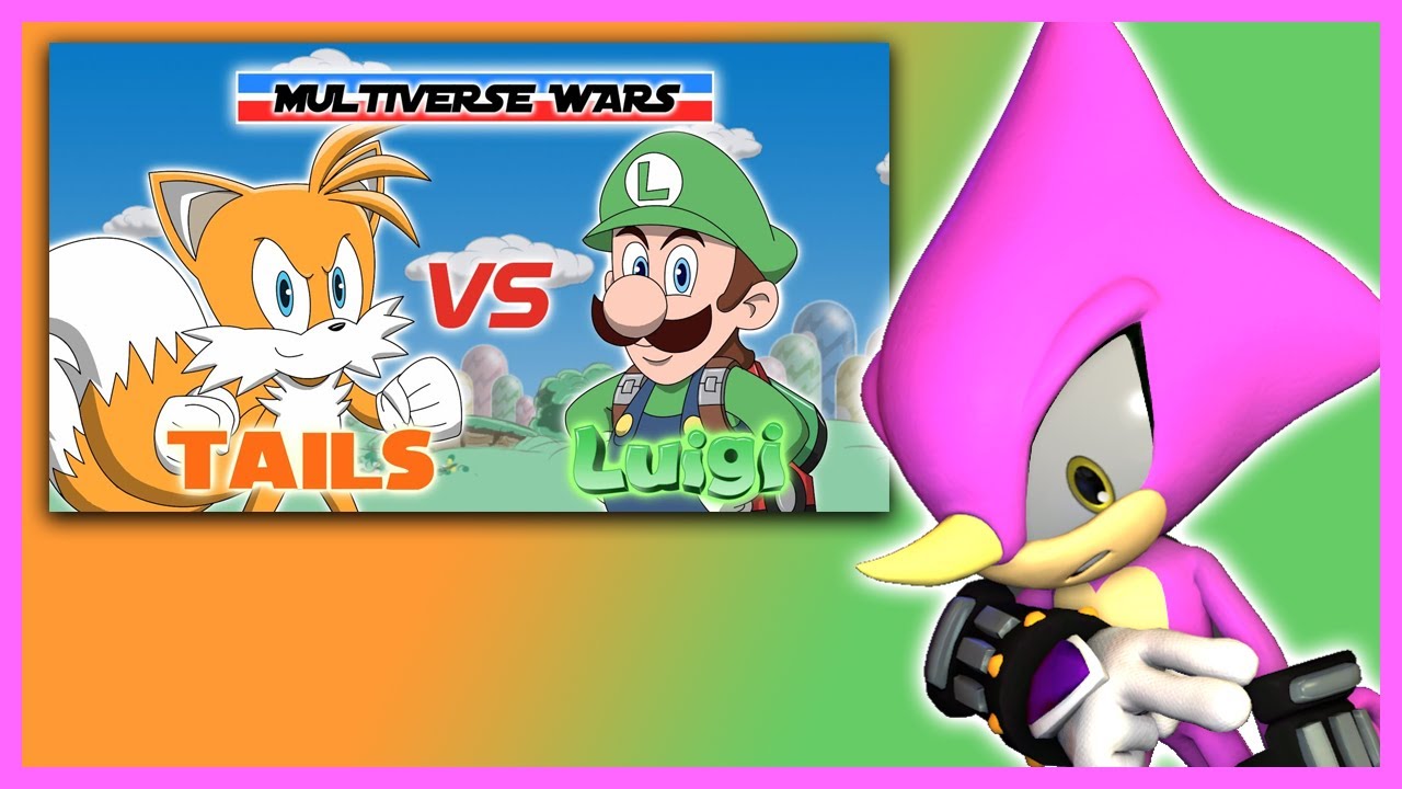 Espio Reacts to Tails vs Luigi Animation - Multiverse Wars!