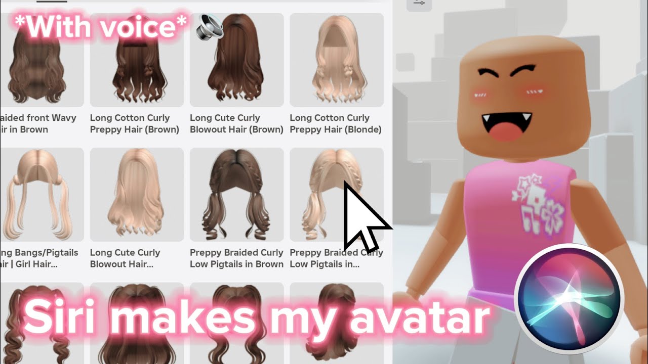Siri Makes My Roblox Avatar 🤔😱 *WITH VOICE* ✨