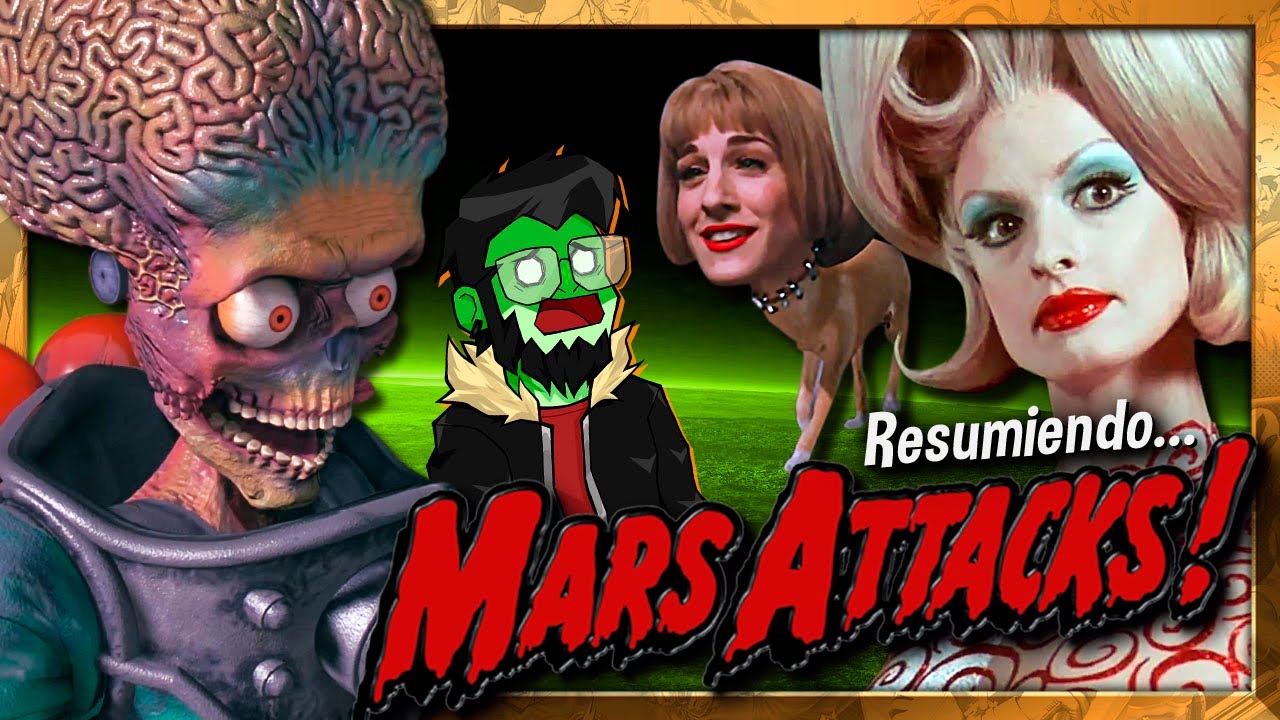 MARCIANOS AL ATAQUE 👽 Un Bello Desastre de Tim Burton | Drey Dareptil