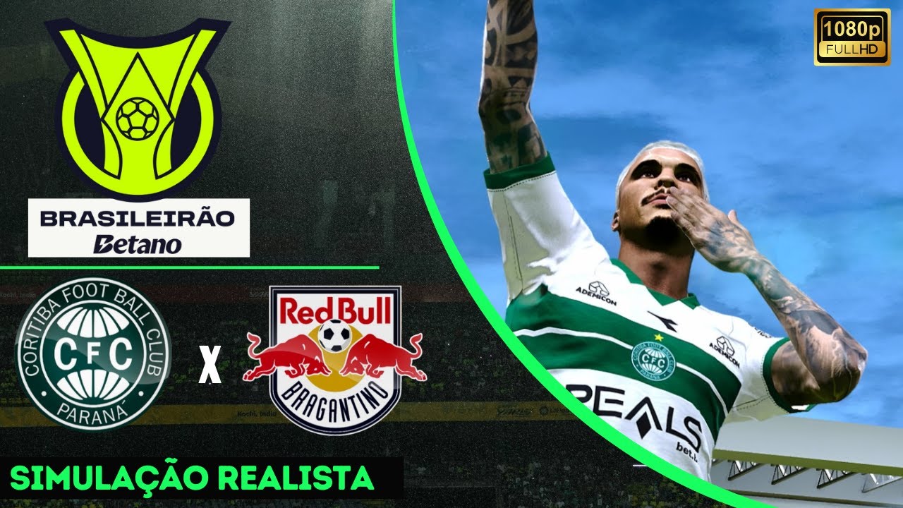 CORITIBA X RB BRAGANTINO | BRASILEIRÃO 2026 | 1° RODADA | GOGOSZ PATCH 1080P SIMULAÇÃO REALISTA