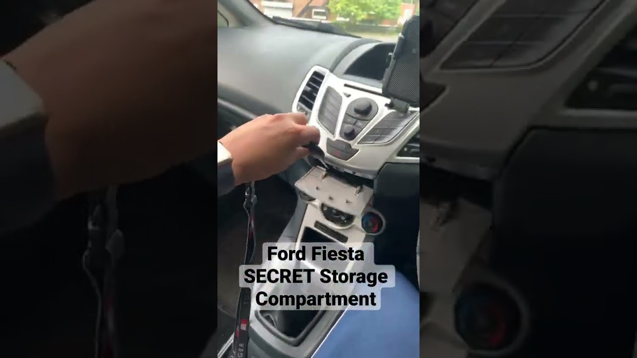 Ford Fiesta SECRET Storage Compartment. Correct tools in bio!