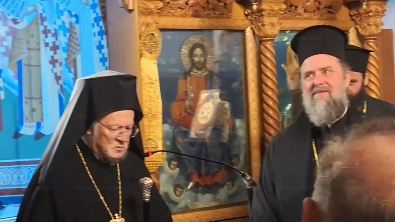 Πατριάρχης Βαρθολομαίος - Κοιμητήρια Ευαγγελίστριας