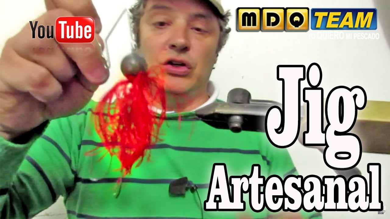 Como hacer un jig artesanal para pesca de mar