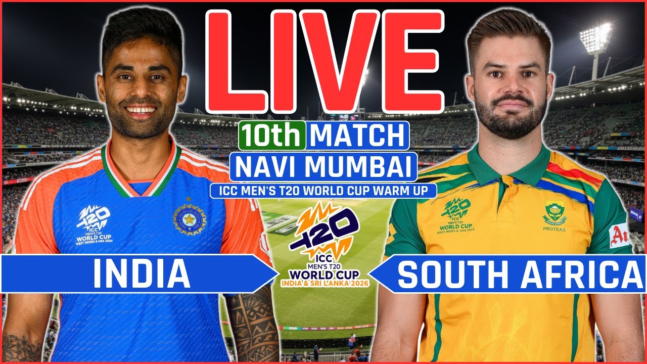 ICC Men's T20 World Cup Live: India vs South Africa Live Scores | IND vs SA Live Scores & Commentary