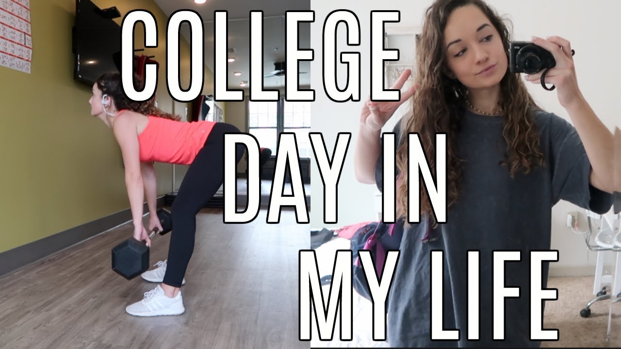 COLLEGE DAY IN MY LIFE: workout with me, haul, grades