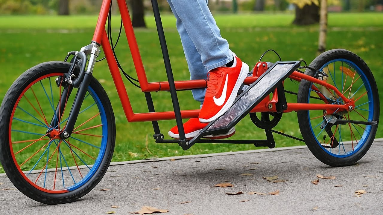 $50 DIY ElliptiGO – Cheap and Great Exercise Bike