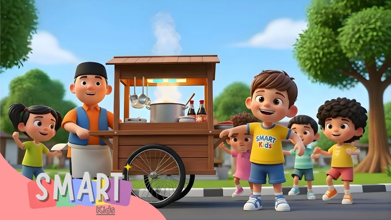 Abang Tukang Bakso | Music Popular Children's songs | SMART Kids