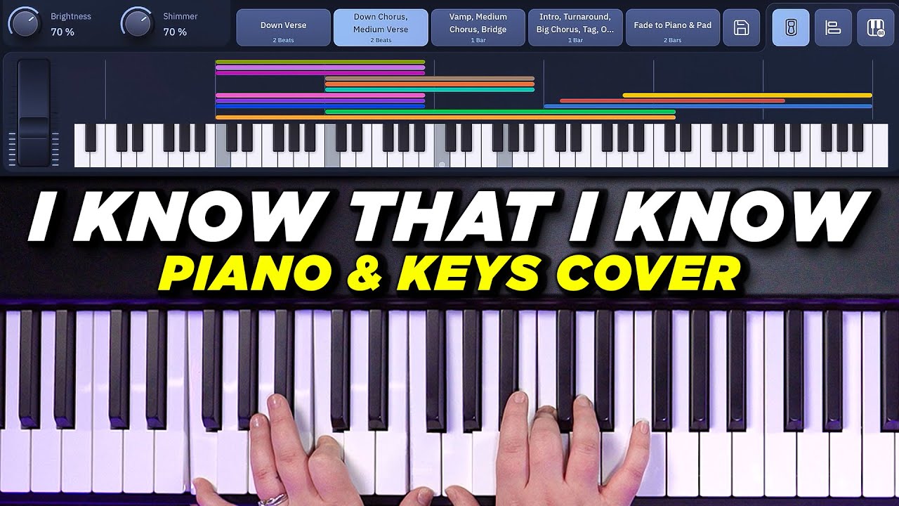 I Know That I Know Piano & Keys Playthrough - The Belonging Co - Song Specific Patch Sunday Keys