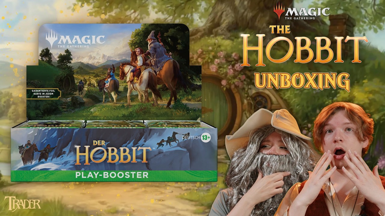 MTG The Hobbit Play Booster Display Opening German | Magic the Gathering Unboxing | Trader 2026