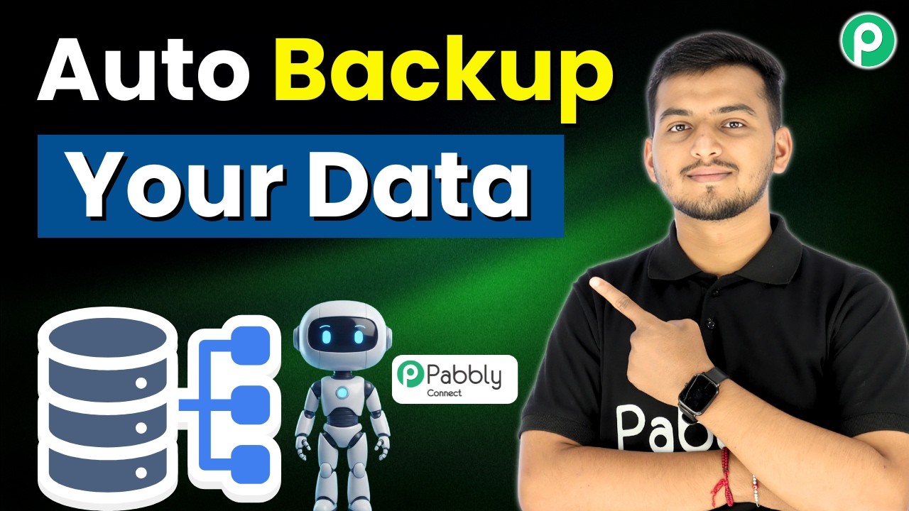 Create Data Backup Automation Using Pabbly Connect