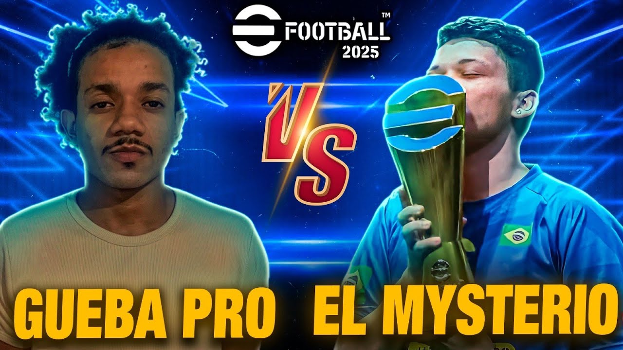 EL MYSTERIO VS GUEBA PRO O DUELO MAIS TÁTICO DA LIGA EFOOTBALL